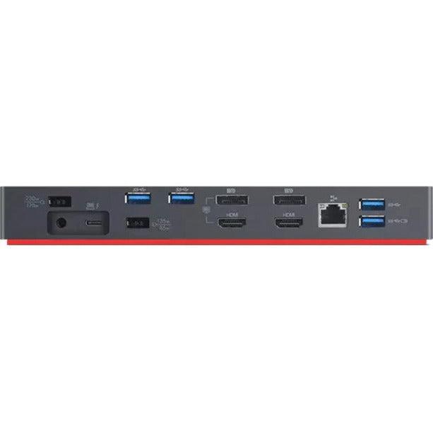 Lenovo Thunderbolt 3 Workstation Dock Gen 2 Wired Black