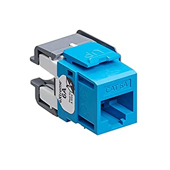 Leviton eXtreme 10G Channel-Rated Keystone Jack 6110G-RL6