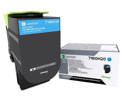 Lexmark 71B0H20 Toner Cartridge 1 Pc(S) Original Cyan