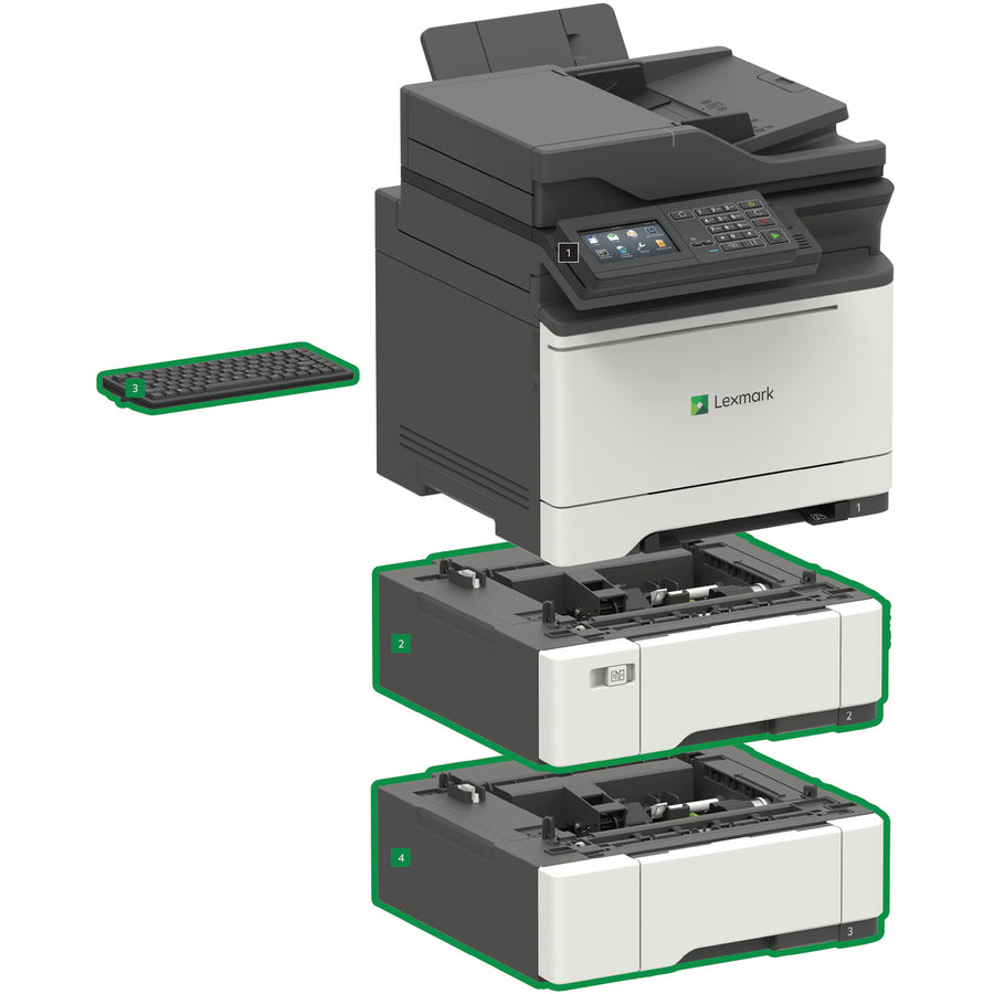 Lexmark CX622ade Laser Multifunction Printer - Color 42CT381