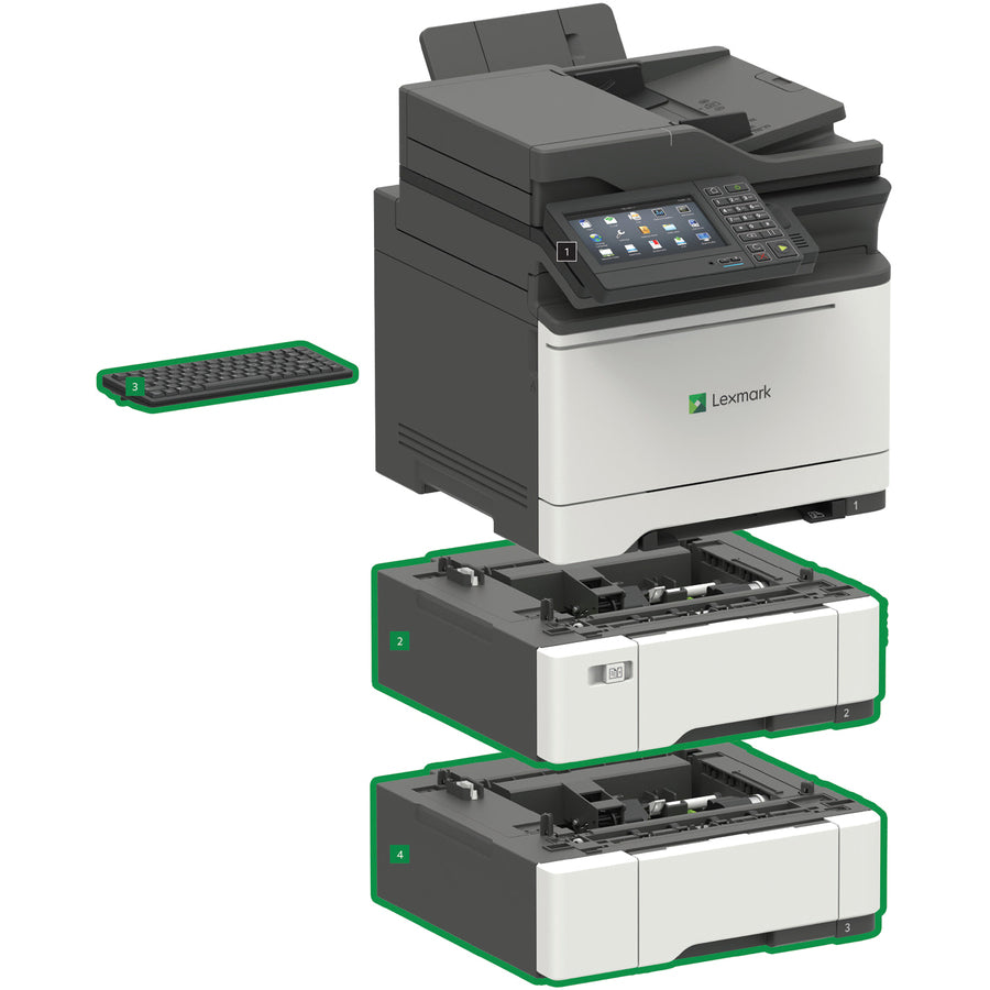 Lexmark CX625ade Laser Multifunction Printer - Color 42CT781