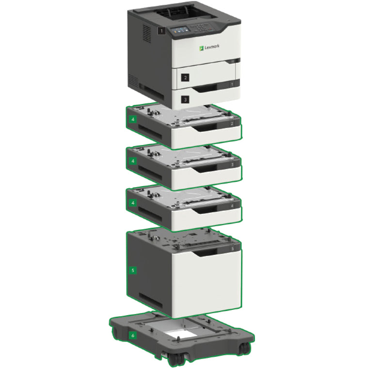 Lexmark MS820e MS826de Desktop Laser Printer - Monochrome 50GT330