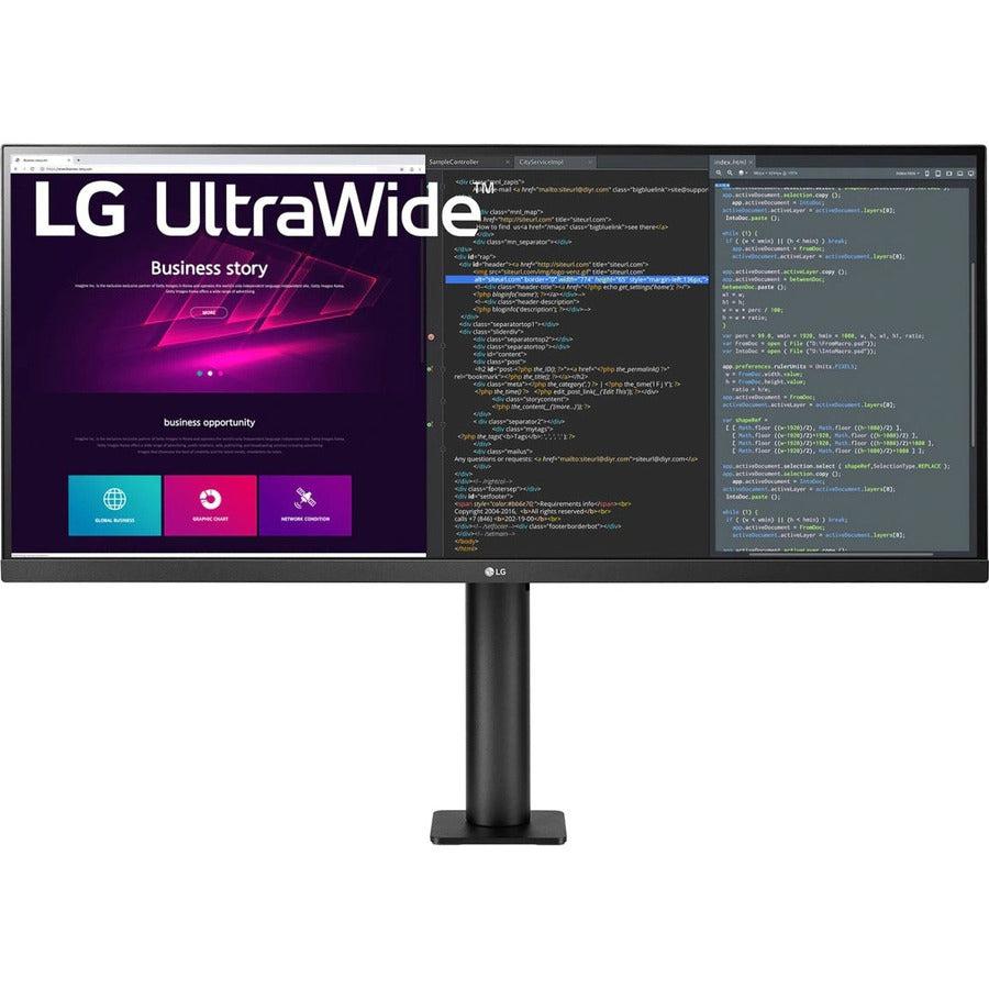 Lg 34Bn780-B Computer Monitor 86.4 Cm (34") 3440 X 1440 Pixels 2K Ultra Hd Black
