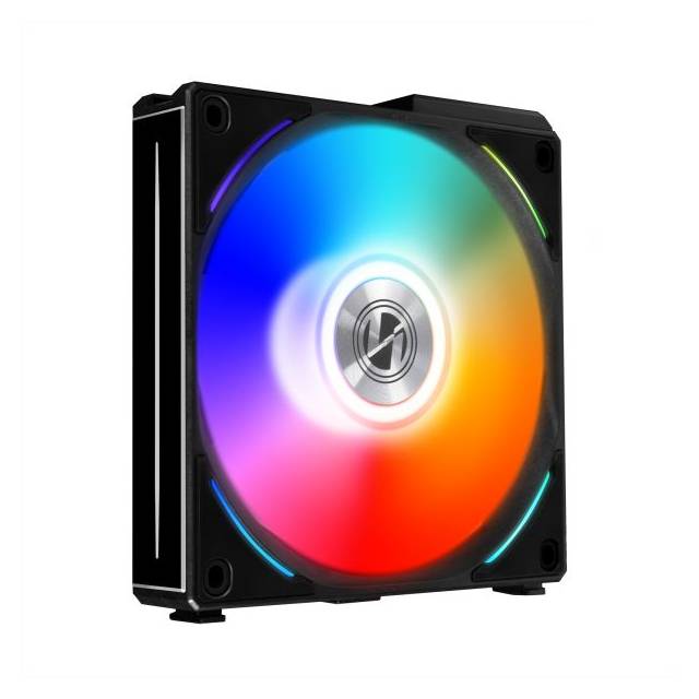 Lian Li Uni Fan Al120 3 Pack Black With Controller (Argb 120Mm Led Pwm Daisy-Chain)