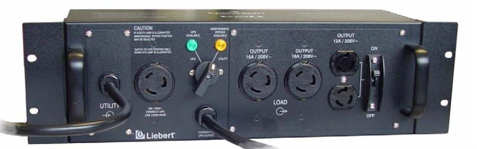 Liebert 3U MP2-220N POD™ Maintenance Bypass UPS