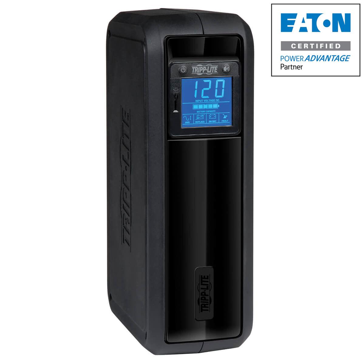 Line-Interactive UPS 900VA - Desktop Battery Backup with LCD Display | Tripp Lite by Eaton OMNI900LCD