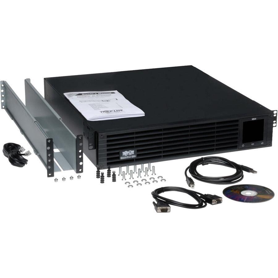 Line-Interactive UPS Battery Backup - Tripp Lite SmartPro 2200VA 1920W Rack Mount UPS | TecISoft SM2200RMXL2UPN