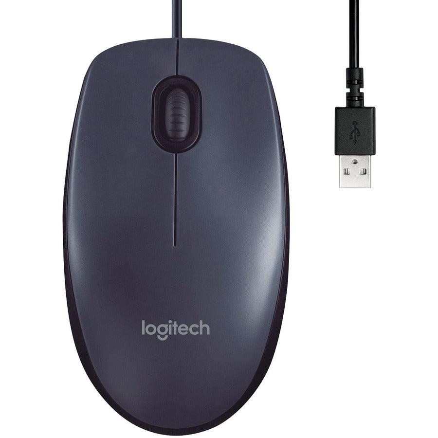 Logitech B110 Optical Usb Mouse Usb Type-A 800 Dpi