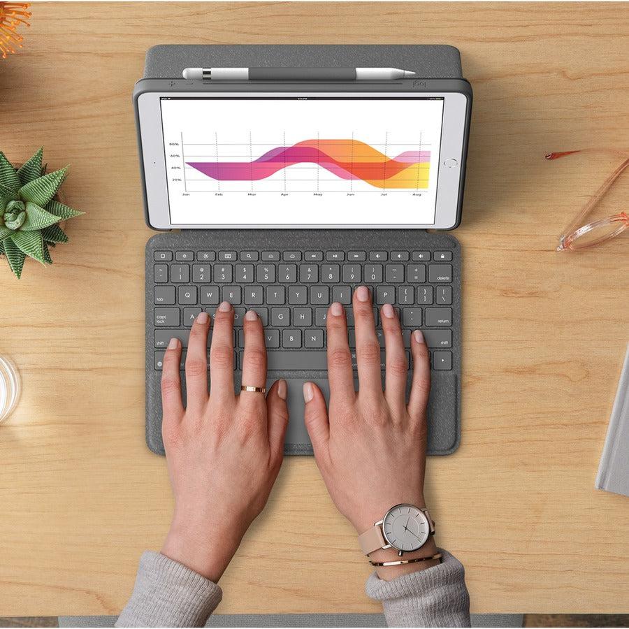 Logitech Combo Touch Graphite Smart Connector Qwertz Swiss