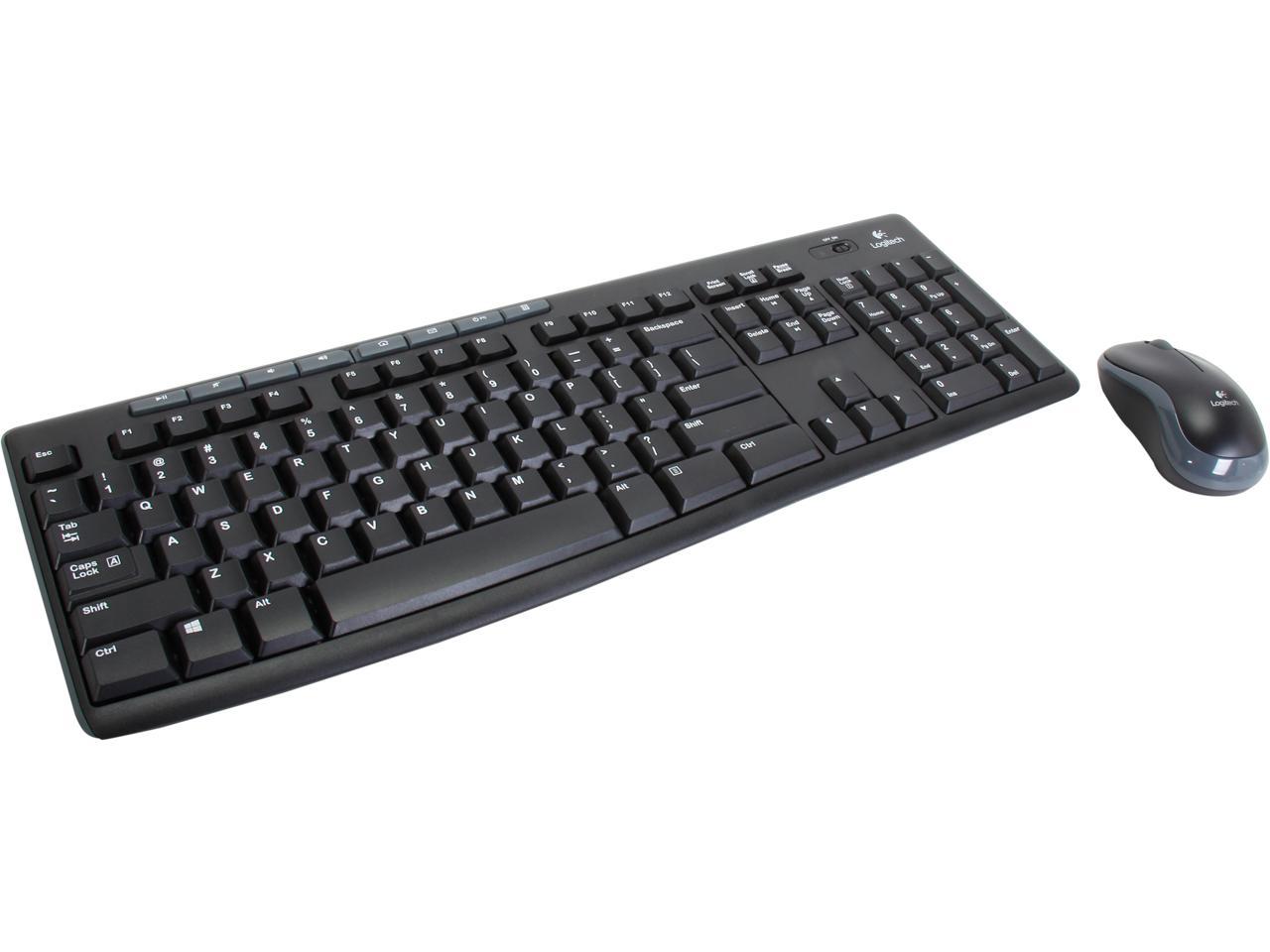 Logitech Desktop Mk270 Wireless Mouse & Keyboard Combo