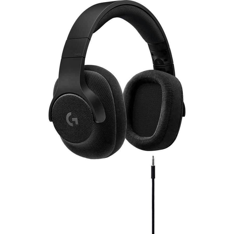 Logitech G G433 7.1 Surround Gaming Headset Wired Head-Band Black