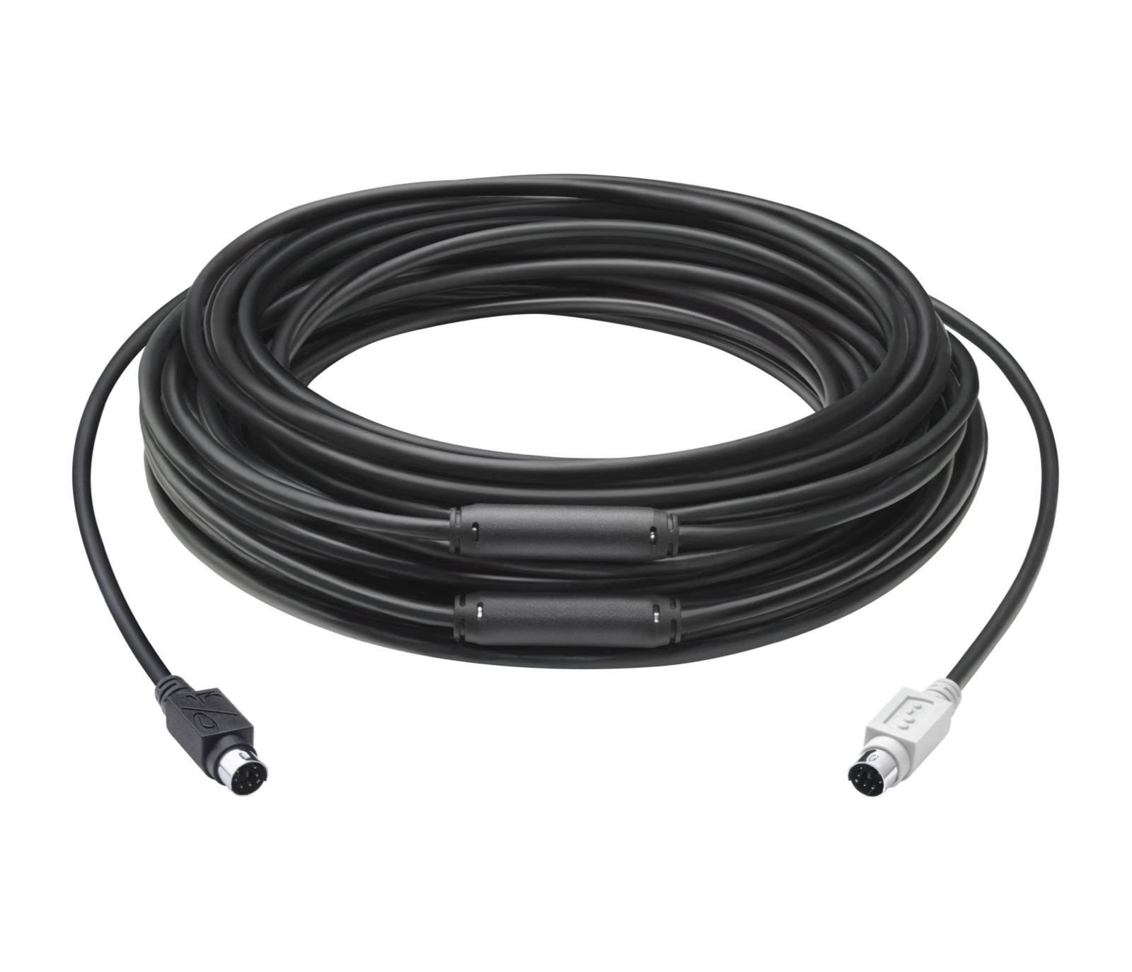 Logitech Group 15M Extender Cable Ps/2 Cable 6-P Mini-Din Black