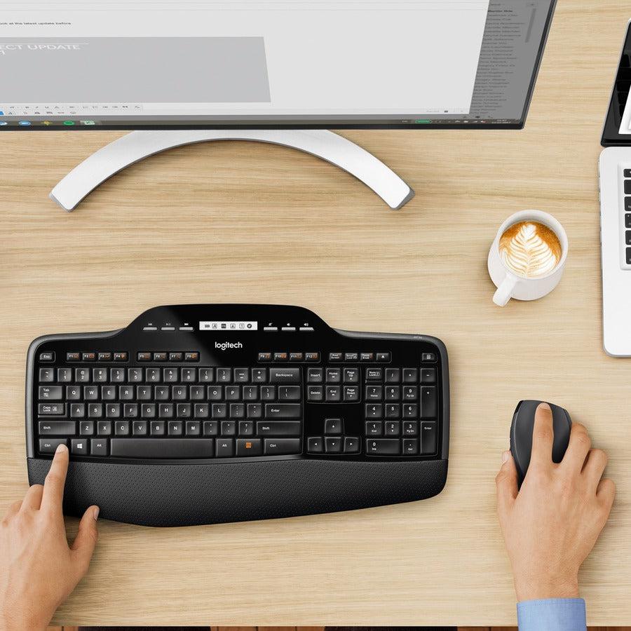 Logitech Mk710 Keyboard Rf Wireless Black