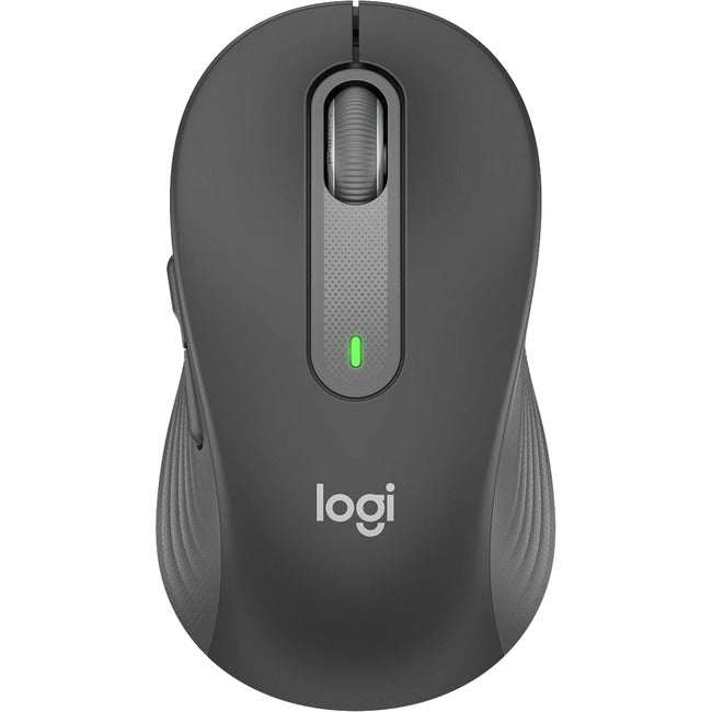 Logitech Signature M650 Wireless Mouse - For Small to Medium Sized Hands, 2-Year Battery, Silent Clicks, Customizable Side Buttons, Bluetooth, Multi-Device Compatibility (Graphite) 910-006250