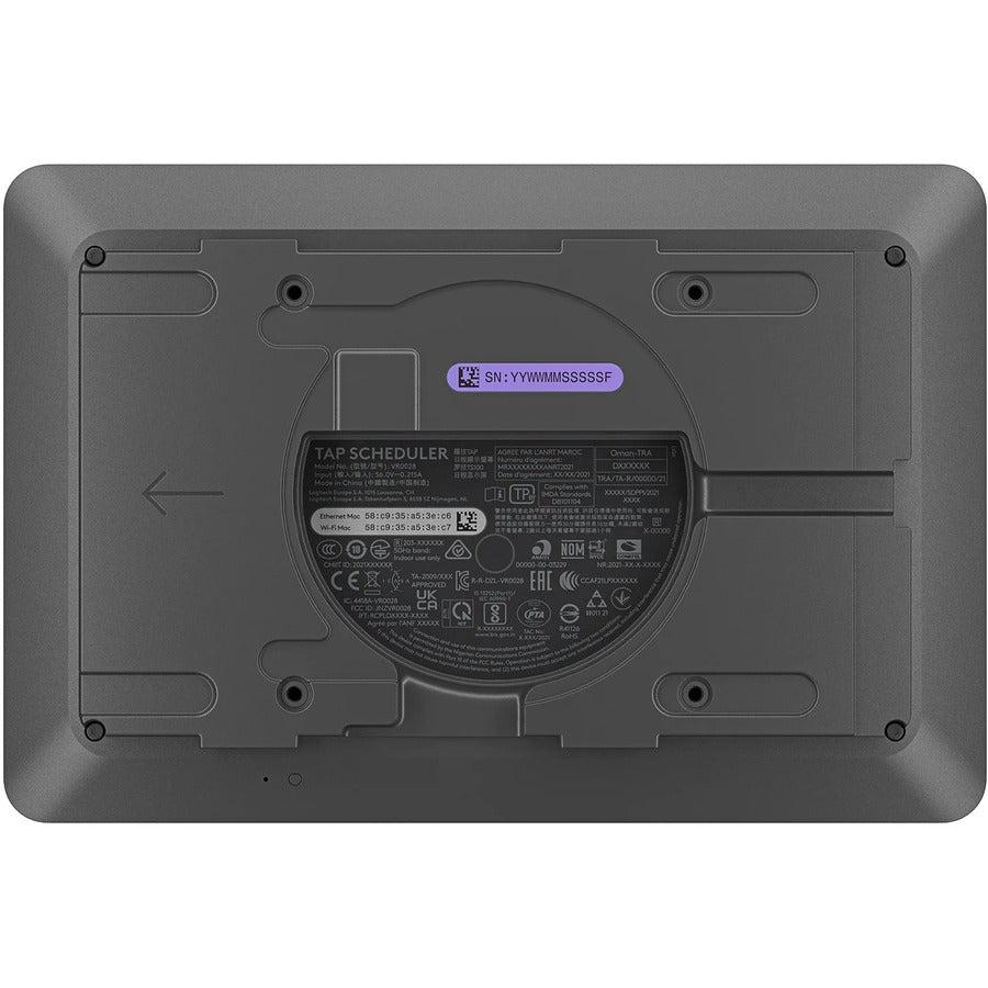 Logitech Tap Scheduler 25.6 Cm (10.1") 1280 X 800 Pixels Lcd 802.11A, 802.11B, 802.11G, Wi-Fi 4 (802.11N), Wi-Fi 5 (802.11Ac) Graphite Bluetooth