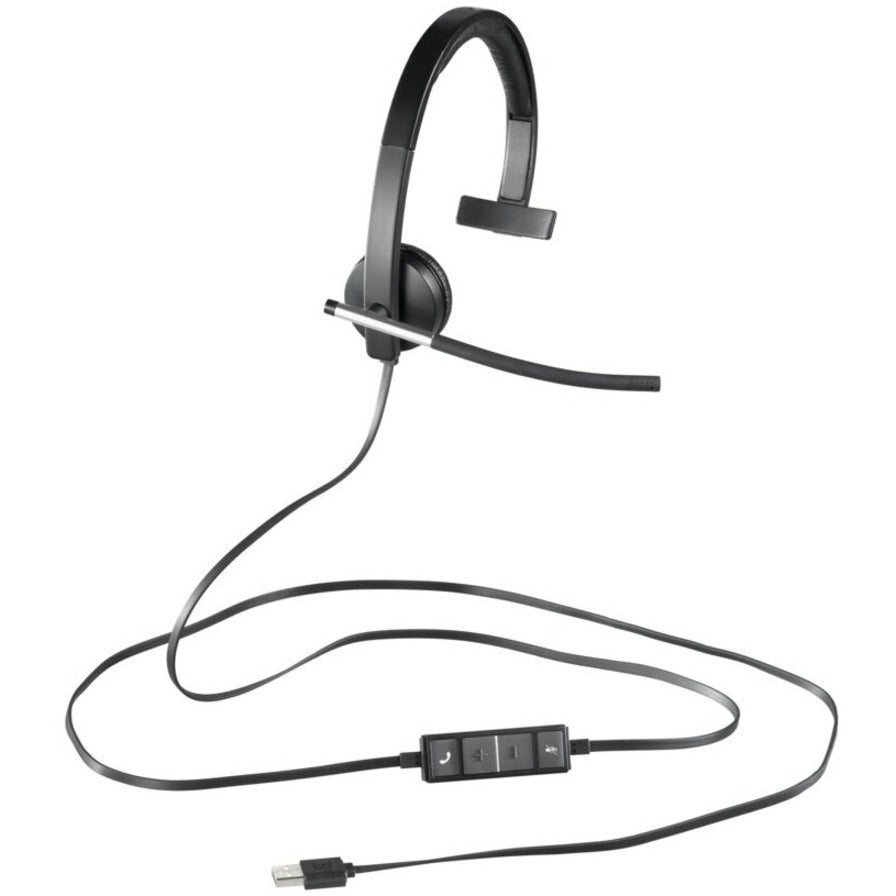 Logitech Wireless Headset Mono H820E Head-Band Office/Call Center Black