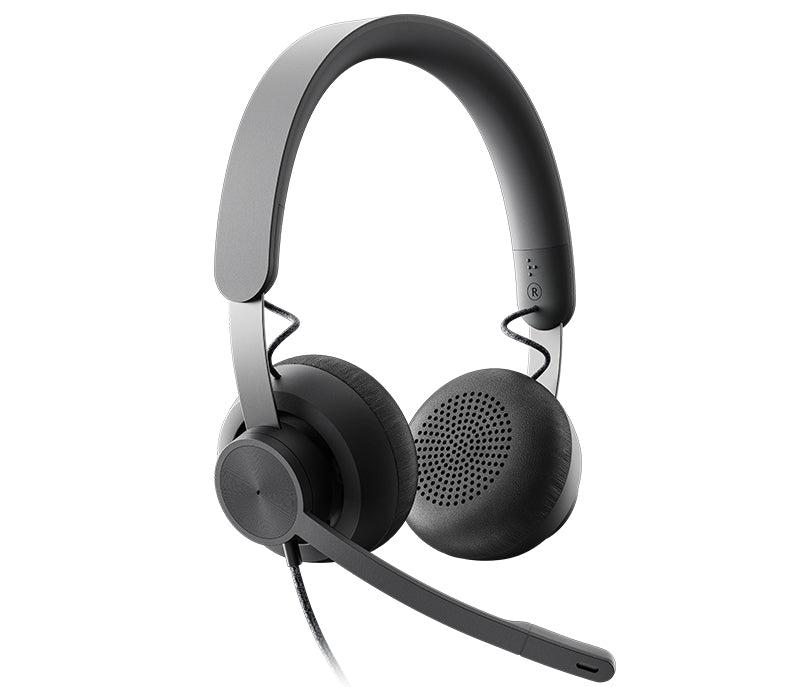 Logitech Zone Wired Headset Noise-Canceling with Premium Mic - Professional Audio | TecISoft 981-000876
