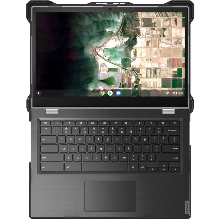 MAXCases Extreme Shell-S for Lenovo 14e Chromebook 14 Gen 1 AMD & 14w Windows (Black)" LN-ESS-14E-G1-BLK