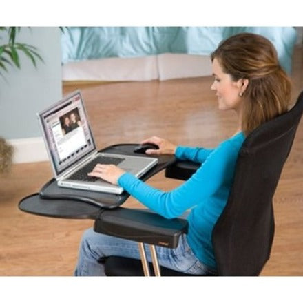 MOBO CHAIR MOUNT ERGO KEYBOARD AND MOUSE TRAY SYSTEM MECS-BLK-001