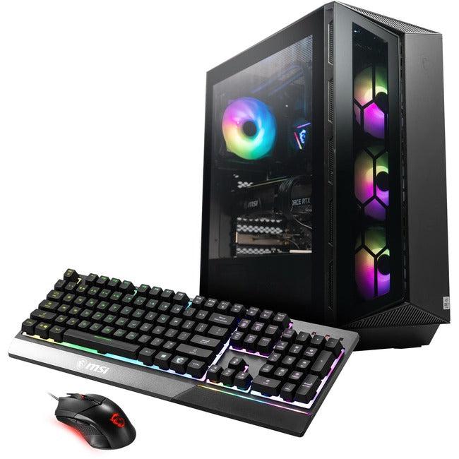 MSI Aegis RS Aegis RS 12TG-261US Gaming Desktop Computer - Intel Core i7 12th Gen i7-12700KF - 16 GB - 1 TB SSD - Tower - Black AERS12TG261