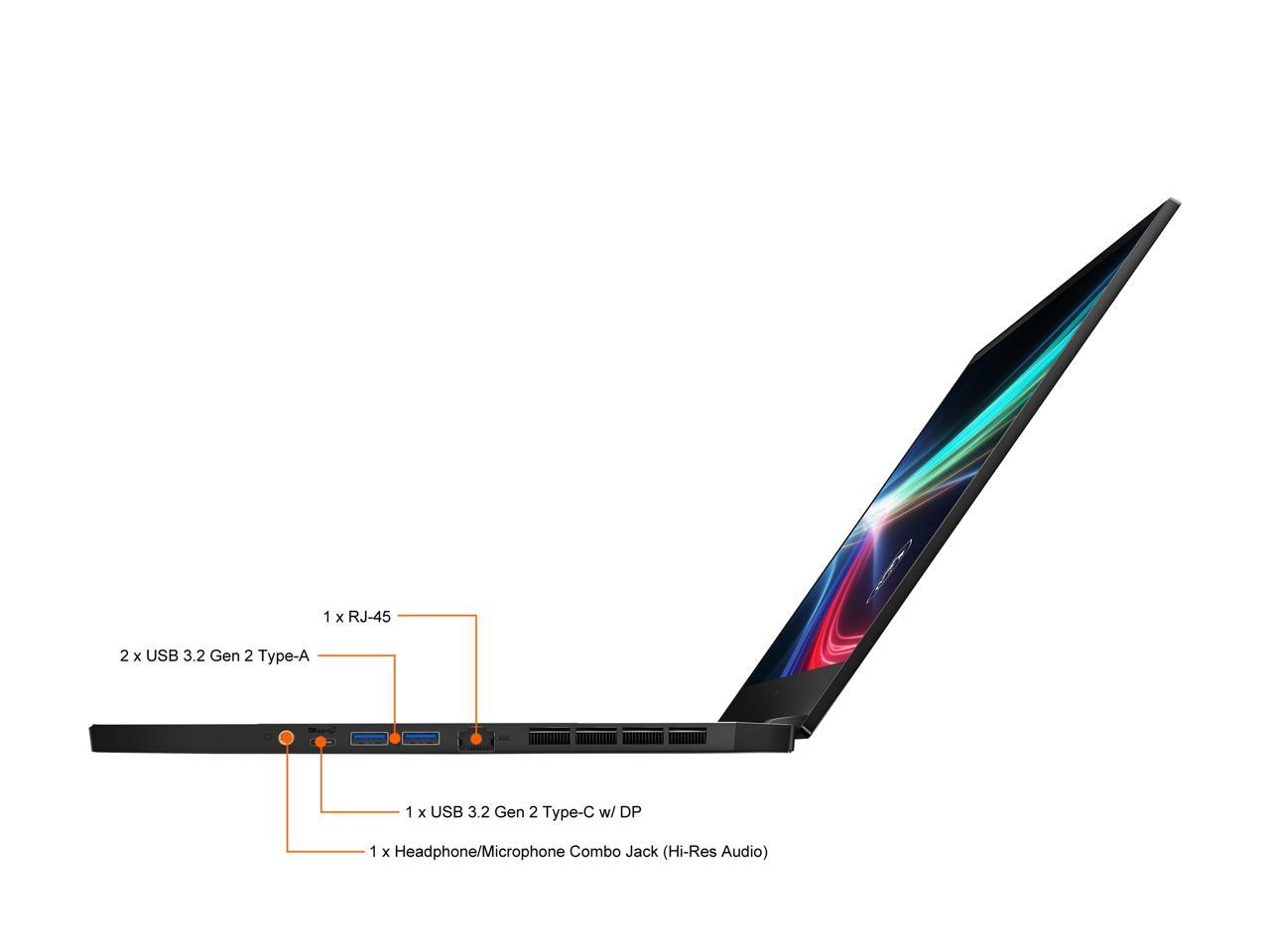 Msi Creator 15 A11Uh-492 15.6 Inch Intel Core I7-11800H 2.4-4.6Ghz/ 16Gb (8Gb*2) Ddr4/ 1Tb Nvme Ssd/ Rtx 3080/ Usb3.2/ Windows 10 Pro Laptop (Black)