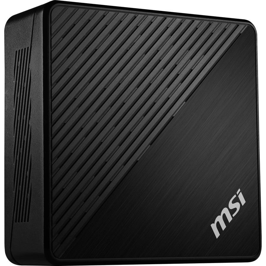 MSI Cubi 5 Cubi 5 10M-442US Desktop Computer - Intel Core i3 10th Gen i3-10110U - 8 GB - 256 GB SSD - Black CU510M442