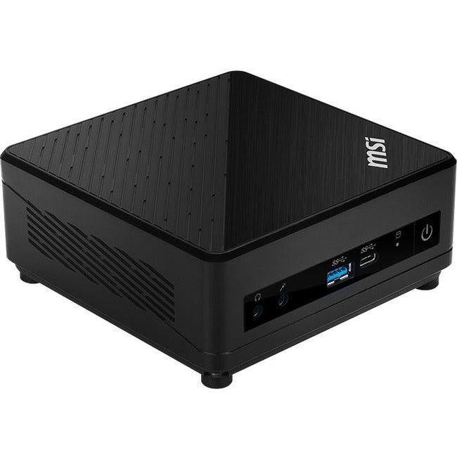 MSI Cubi 5 Cubi 5 10M-668US Desktop Computer - Intel Core i3 10th Gen i3-10110U - 8 GB - 256 GB SSD - Mini PC - Black CU510M668