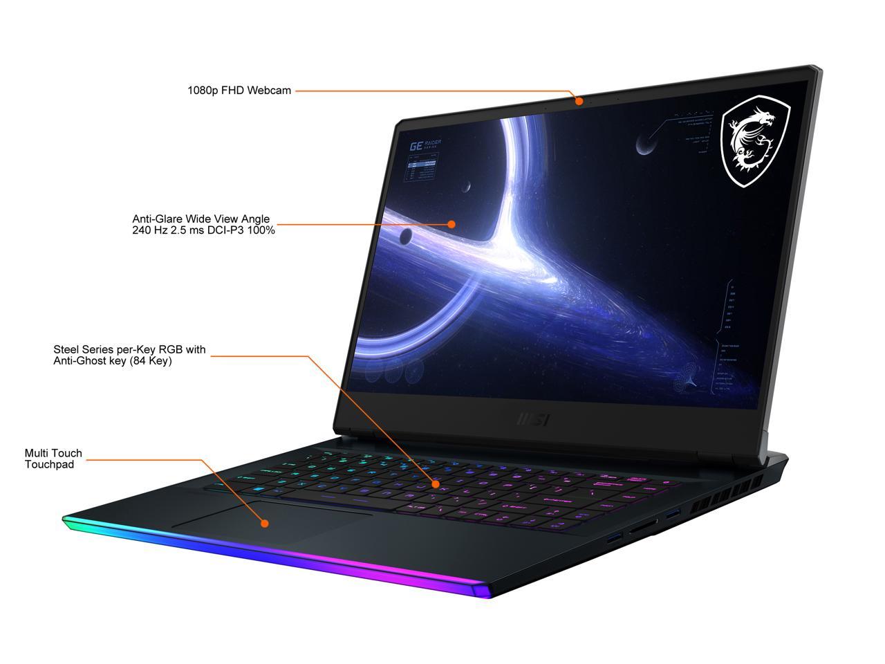 Msi Ge66 11Ug 068 Raider - 15.6" - Core I9 11980Hk - 32 Gb Ram - 1 Tb Ssd