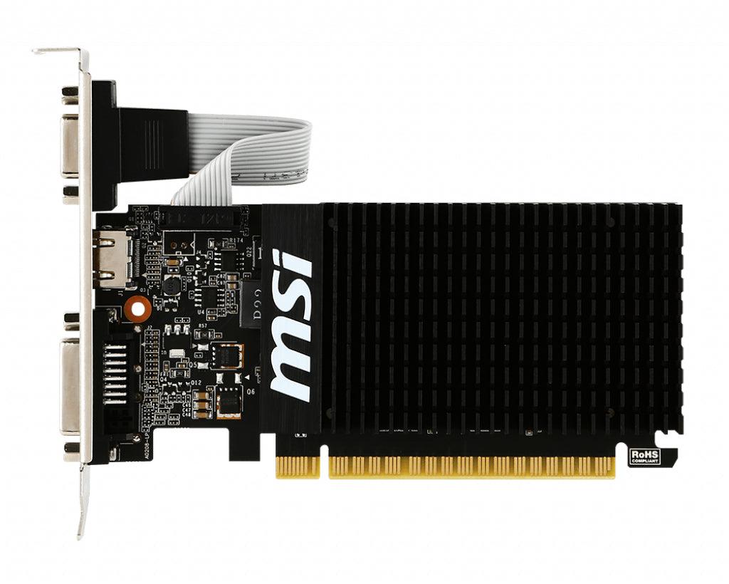 Msi Gt 710 1Gd3H Lp Graphics Card Nvidia Geforce Gt 710 1 Gb Gddr3