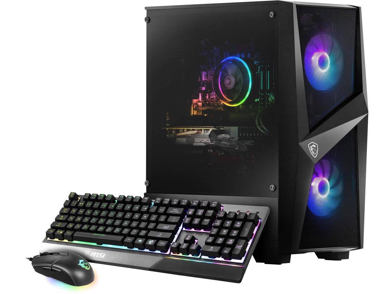 Msi Gaming Desktop Codex Zs 5Tc-042Us Ryzen 5 5000 Series 5600X (3.70Ghz) 16Gb Ddr4 500 Gb Pcie Ssd Nvidia Geforce Rtx 3060 Windows 10 Home 64-Bit