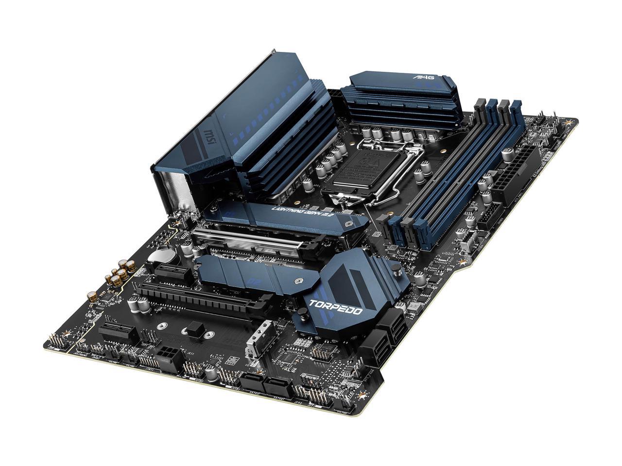 Msi Mag Z590 Torpedo Lga 1200 Intel Z590 Sata 6Gb/S Atx Intel Motherboard