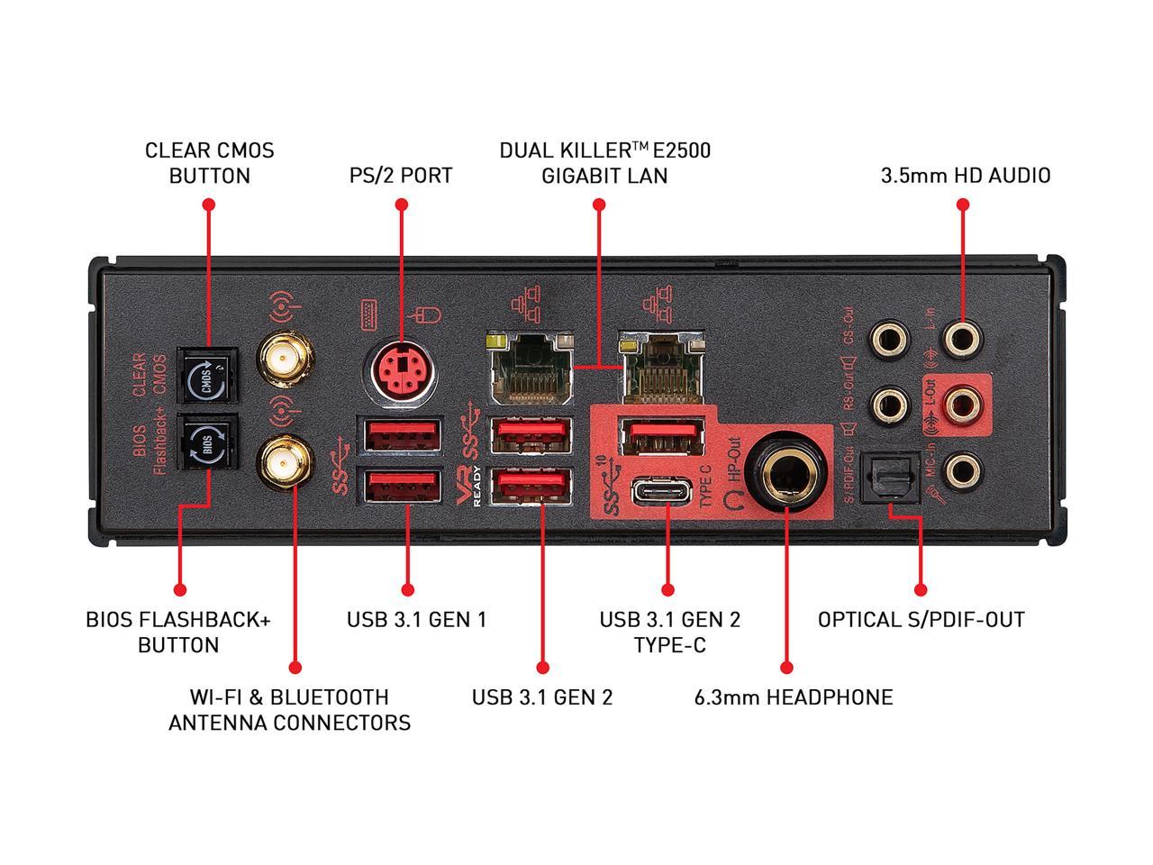 Msi Meg Z390 Godlike Lga 1151 (300 Series) Intel Z390 Sata 6Gb/S Usb 3.1 Extended Atx Intel Motherboard