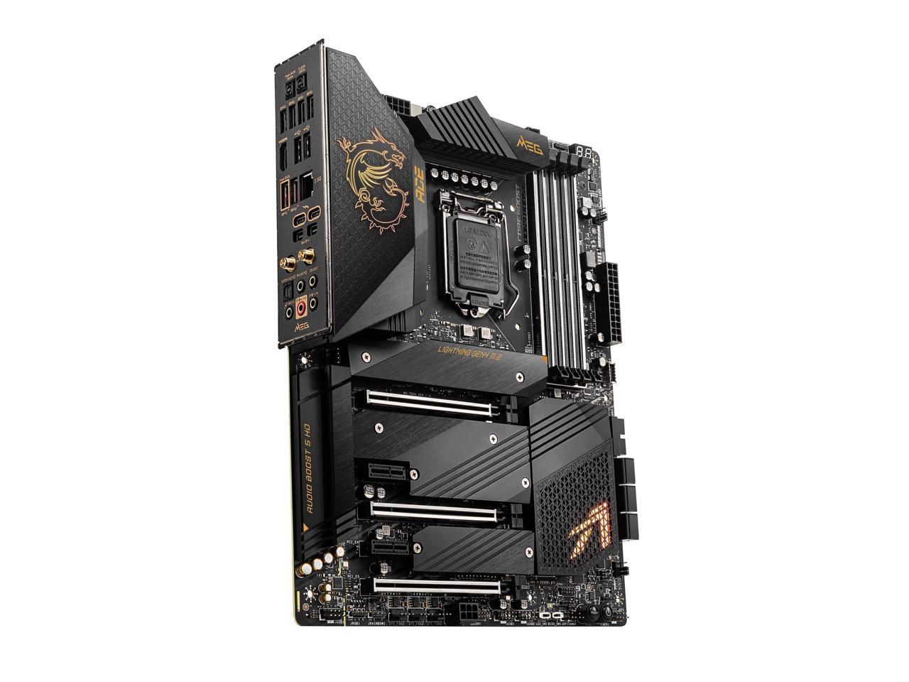 Msi Meg Z590 Ace Lga 1200 Intel Z590 Sata 6Gb/S Atx Intel Motherboard