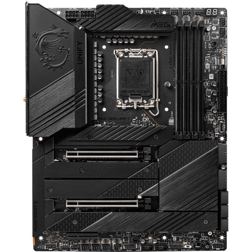 MSI MEG Z690 UNIFY Desktop Motherboard - Intel Z690 Chipset - Socket LGA-1700 - Intel Optane Memory Ready - ATX Z690UNIFY