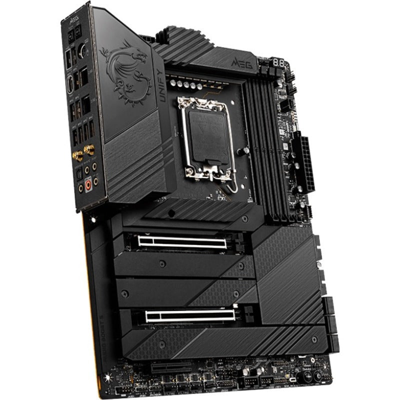 MSI MEG Z690 UNIFY Desktop Motherboard - Intel Z690 Chipset - Socket LGA-1700 - Intel Optane Memory Ready - ATX Z690UNIFY