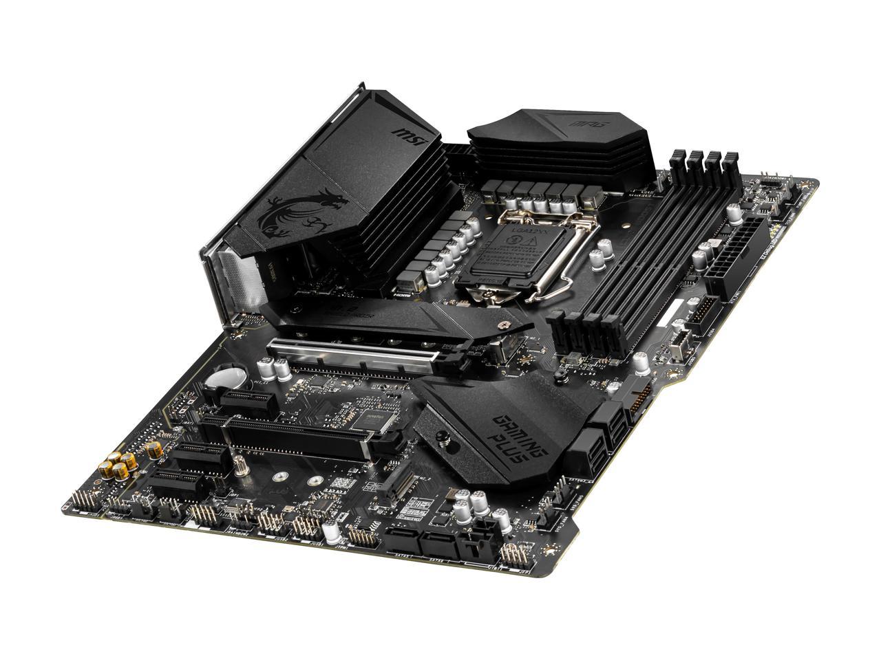 Msi Mpg Z490 Gaming Plus Lga 1200 Intel Z490 Sata 6Gb/S Atx Intel Motherboard