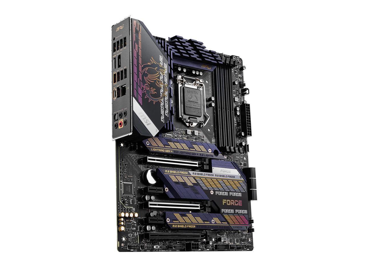 Msi Mpg Z590 Gaming Force Lga 1200 Intel Z590 Sata 6Gb/S Atx Intel Motherboard