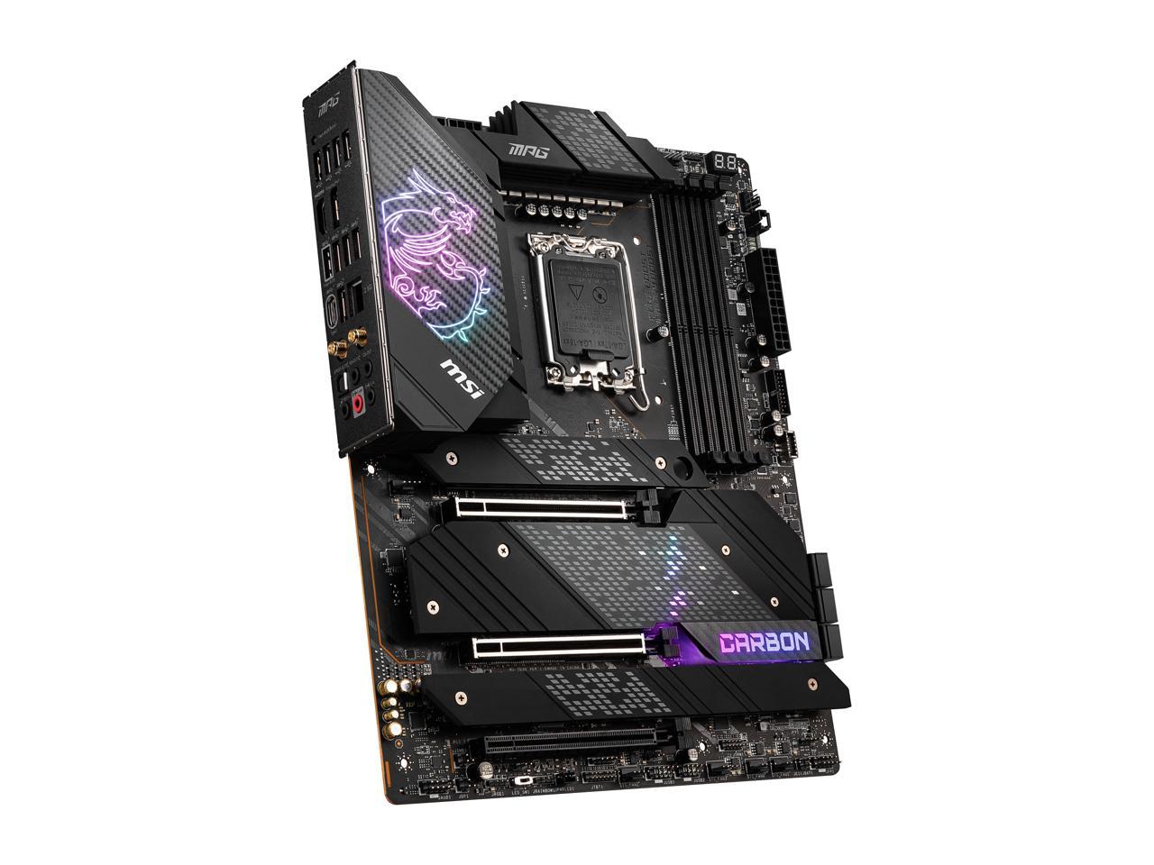Msi Mpg Z690 Carbon Wifi Socket Lga1700/ Intel Z690/ Ddr5/ Sata3&Usb3.2/ Amd Crossfire/ M.2/ Wifi&Bluetooth/ Atx Motherboard