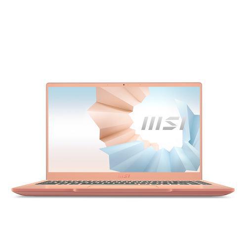 Msi Modern 14 B11Mo-038 Notebook 35.6 Cm (14") Full Hd Intel® Core™ I7 8 Gb Ddr4-Sdram 512 Gb Ssd Wi-Fi 5 (802.11Ac) Windows 10 Home Beige