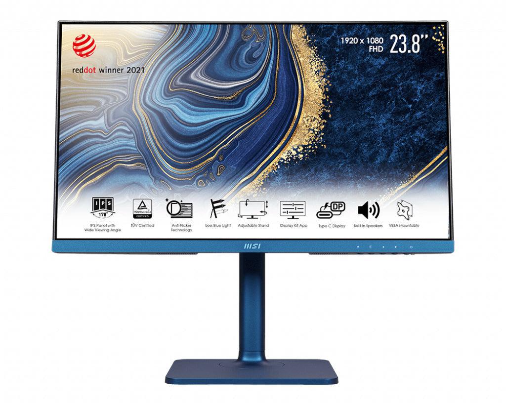 MSI Modern MD241P 23.8" 16:9 IPS Monitor (Black) MODERNMD241P ULTRAMARINE