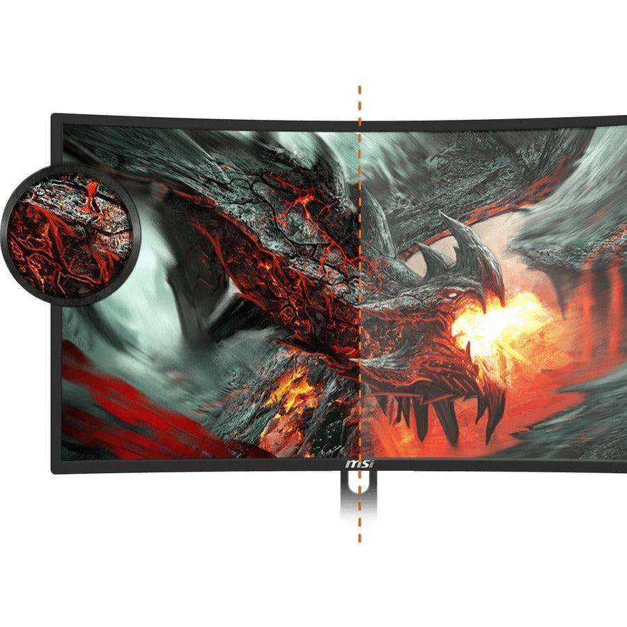 MSI Optix G241VC 24 Class Full HD Curved Screen Gaming LCD Monitor - 16:9" OPTIXG241VC