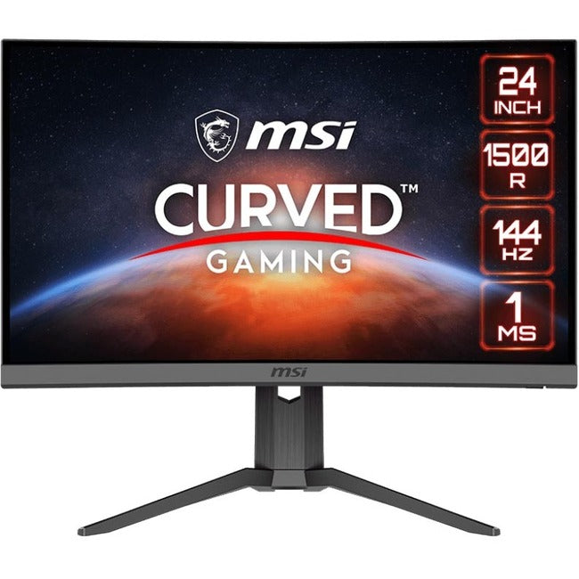 MSI Optix G24C6P 24 Class Full HD Curved Screen Gaming LCD Monitor - 16:9" OPTIXG24C6P