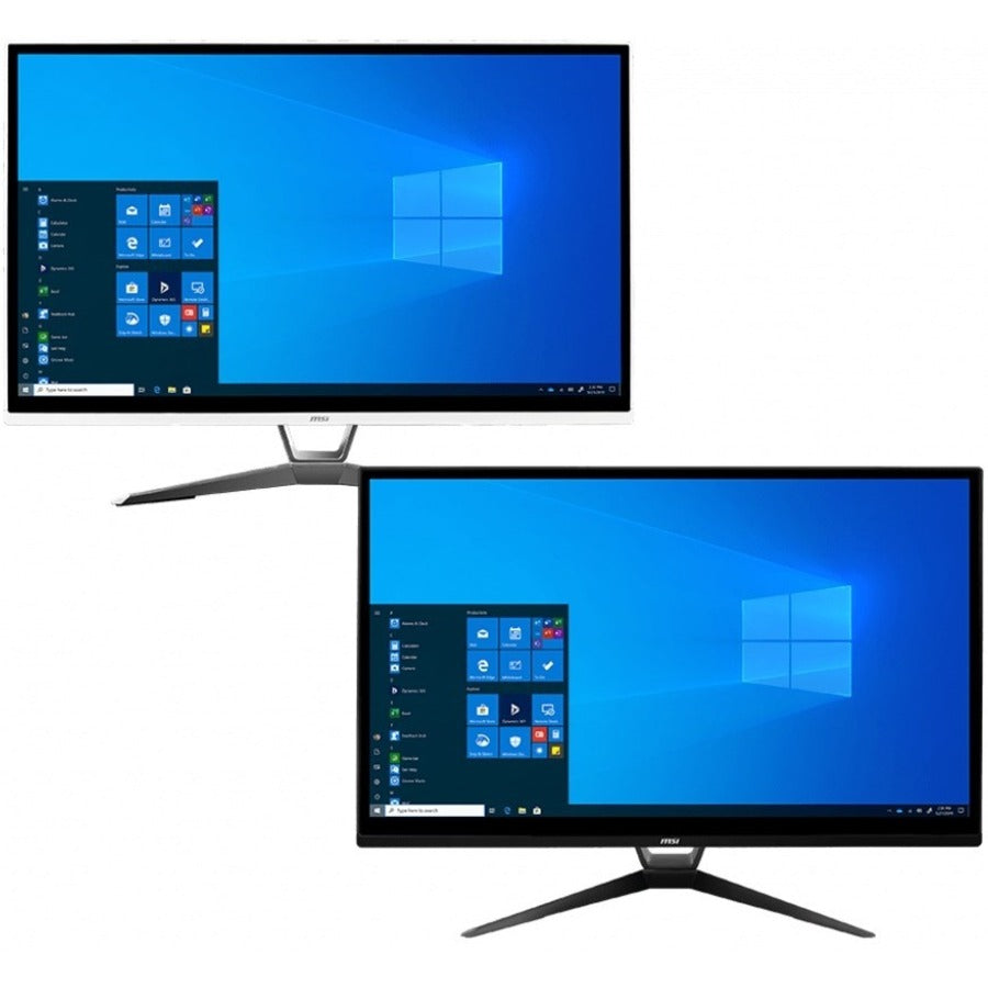 MSI PRO 22XT 10M PRO 22XT 10M-484US All-in-One Computer - Intel Core i3 10th Gen i3-10100 - 8 GB - 256 GB SSD - 21.5 Full HD Touchscreen - Desktop - White" PR22XT10M484