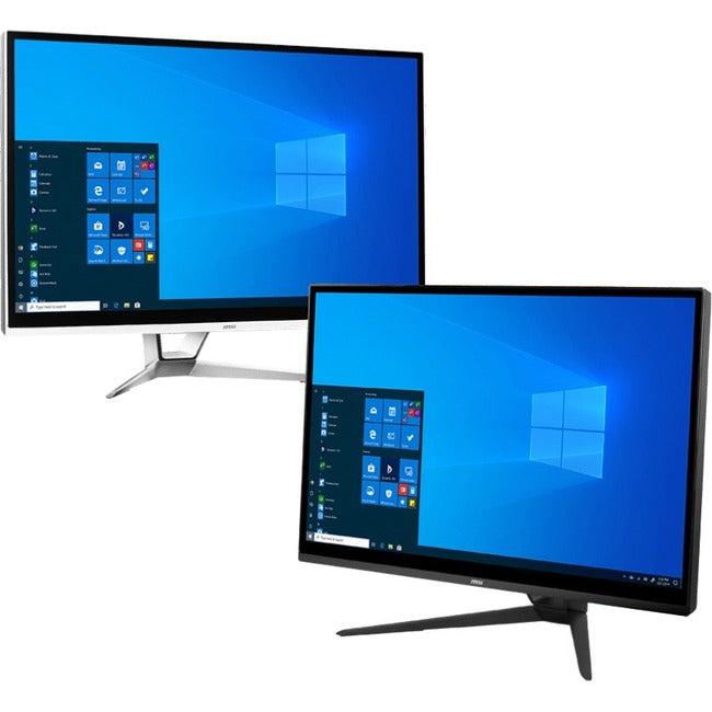 MSI PRO 22XT 10M PRO 22XT 10M-694US All-in-One Computer - Intel Pentium Gold G6405 - 4 GB - 128 GB SSD - 21.5 Full HD Touchscreen - Desktop - White" PRO22XT10M694