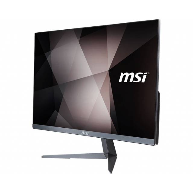Msi Pro 24X 10M-046Us 23.8 Inch Non-Touch Screen All-In-One Pc Intel Pentium 6405U Processor Uma 4Gb Ddr4 64Gb M.2 Ssd 500Gb Hdd Windows 10 Pro