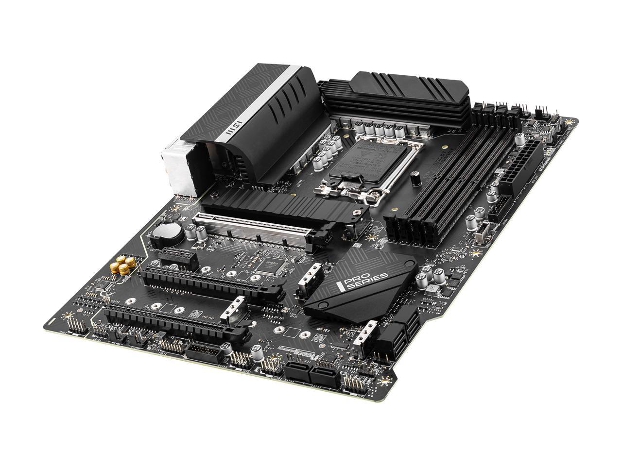 Msi Pro Z690-A Wifi Socket Lga1700/ Intel Z690/ Ddr5/ Sata3&Usb3.2/ M.2/ Wifi&Bluetooth/ Atx Motherboard