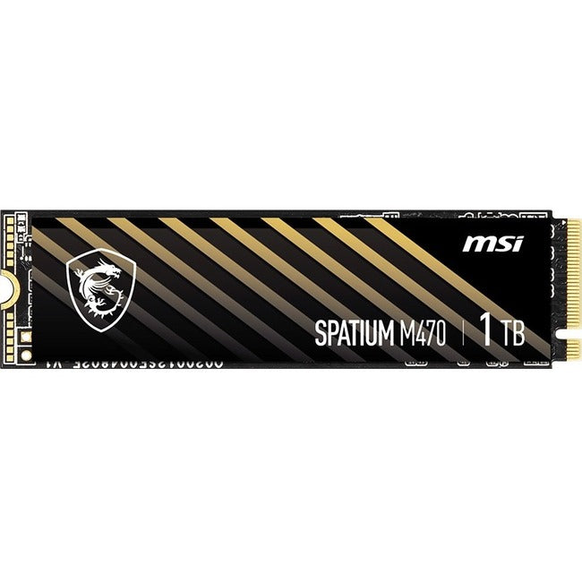 MSI SPATIUM M470 1 TB Solid State Drive - M.2 2280 Internal - PCI Express NVMe (PCI Express NVMe 4.0 x4) SM470N1TB