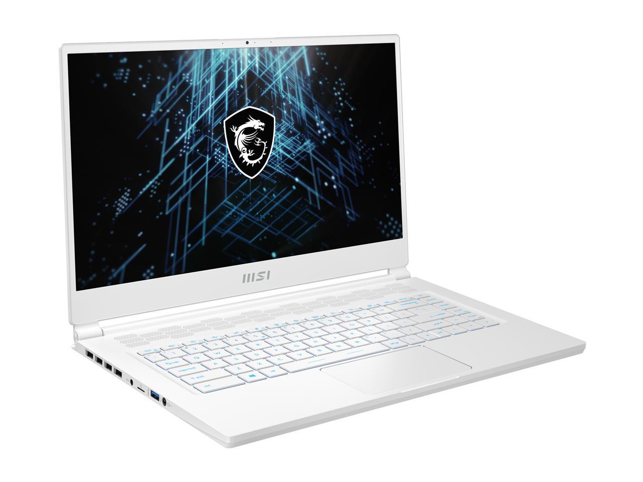 Msi Stealth 15M A11Uek-220 15.6 Inch Intel Core I7-11375H 3.3-5.16Ghz/ 32Gb(16Gb*2) Ddr4/ 1Tb Nvme Ssd/ Rtx 3060/ Usb3.2/ Windows 10 Laptop (White)