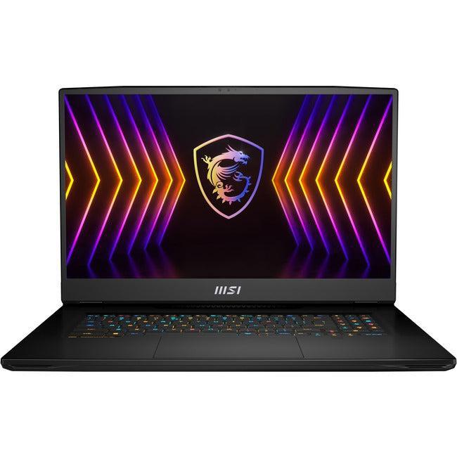 MSI Titan GT77 Titan GT77 12UHS-064 17.3 Gaming Notebook - 4K UHD - Intel Core i9 12th Gen i9-12900HX - 32 GB - 1 TB SSD - Core Black" TITANGT7712064
