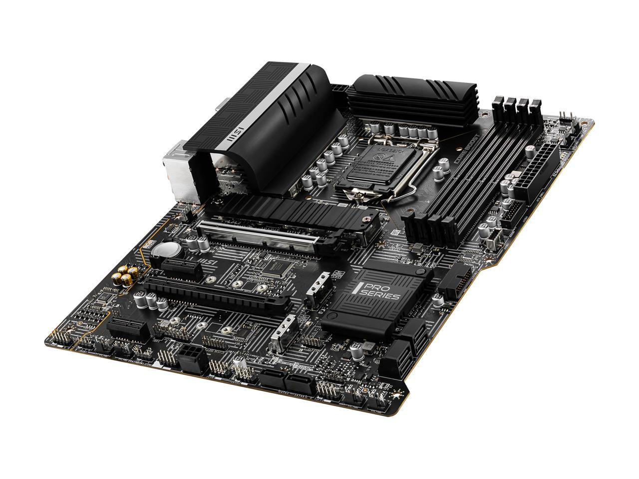 Msi Z590-A Pro Lga 1200 Intel Z590 Sata 6Gb/S Atx Intel Motherboard